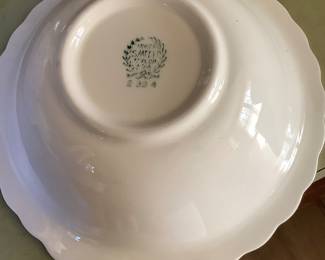 Showing the pattern in back.