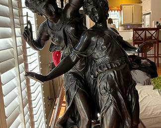 Dumaige Sculp French Bronze Sculpture 