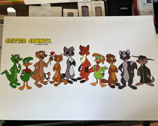 Orville Comic Character Illustration Prints