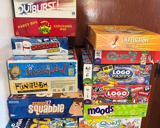 Family games and kids toys