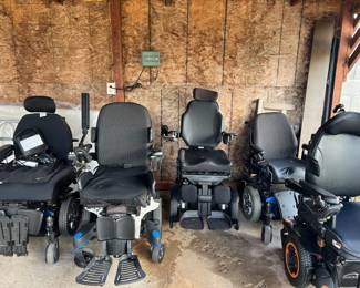 Several Power Wheel Chairs (5 fully operate)