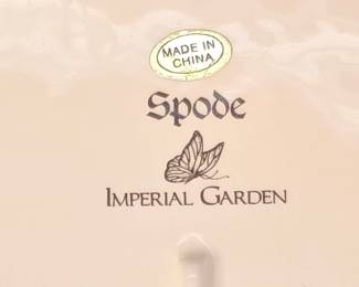 Spode Imperial Garden Leaf Dish with Snail