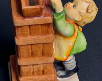 Hummel Little Thrifty Ceramic Coin Bank