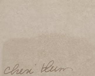 Floral Still Life Print by Cheri Blum Potted Roses III