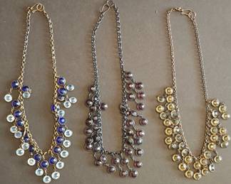 Set of Three Beaded Necklaces