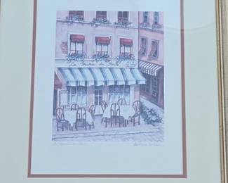 La Marie du Porte Lithograph Print by Barbara Wilson