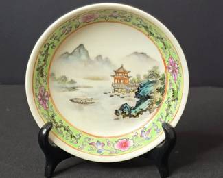 Jingdezhen HandPainted Porcelain Decorative Plate