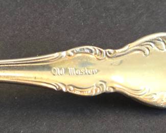 Towle Old Master Sterling Silver Serving Spoon and Pierced Serving Spoon Set