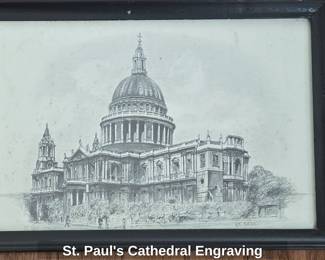 St. Pauls Cathedral Engraving