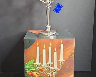 Silver Plated Candelabra from The Regency Collection