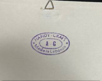 Vintage Horse and Carriage Relief Plaque