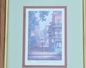 Alley Shadows Print by James McCaffery