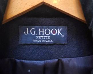 J.G. Hook Petite Wool Blend Overcoat