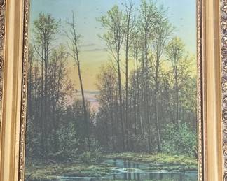 Phillip Cantrell Landscape Oil Painting