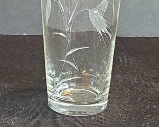 Sasaki Glass Co. Thistles Tumblers Set