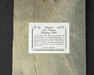 Don Davey Royal Street New Orleans Litho Print on Slate