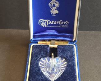 Waterford Crystal Heart Pendant