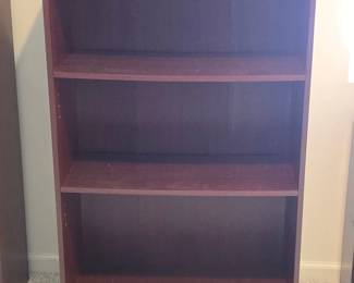 Lorell Essentials H Shelf Bookcase, Mahogany