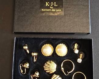 Kenneth Jay Lane KJL Assorted Earring Set