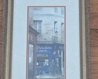 Framed Print Le Bouchons by Chiu Tak Hak