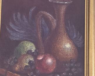 Still Life with Fruit and Vase