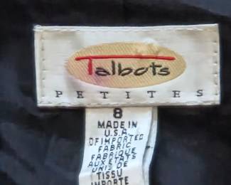 Talbots Petites Navy Blazer