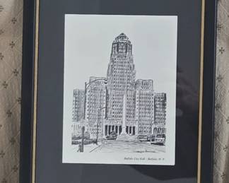 Lawrence McIntyre Buffalo City Hall Print