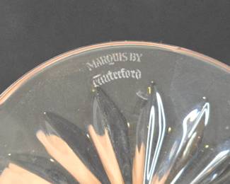 Marquis by Waterford Crystal Canterbury Candlesticks Pair