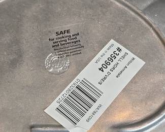 Wilton Armetale Amelie Shell Hors Doeuvres Dish