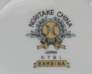 Noritake Bambina China Dinnerware Set