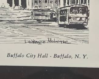 Lawrence McIntyre Buffalo City Hall Print