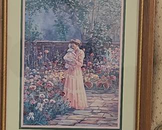 Framed Print Thru Gods Grace by Bettie Felder