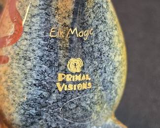Primal Visions Elk Magic Sculpture