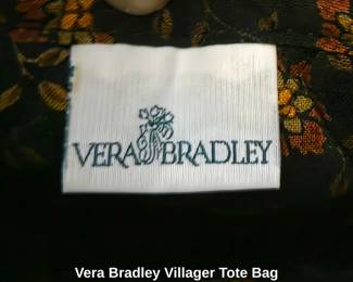 Vera Bradley Villager Tote Bag