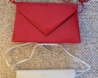 Vintage Walborg Patent Leather Envelope Clutches