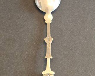 Sterling Silver Spoon with Clogs and English Hallmarks