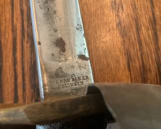 Henry Boker Solingen sword 