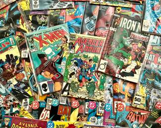 Vintage comic books