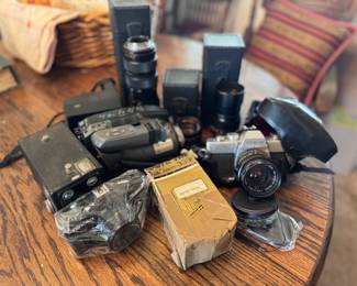 Vintage cameras
