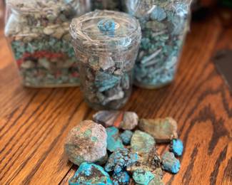 Turquoise stones 