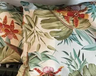 11 Various Printed Throw Pillows