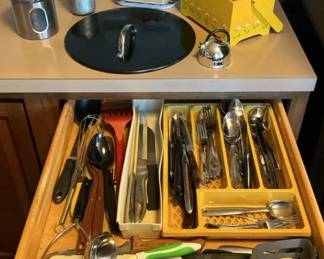 Miscellaneous Kitchen Utensils and Silverware 
