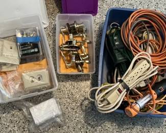 Electrical Cords, Plug Wall Plates, and Door Knob Hardware 