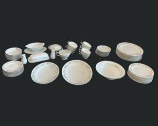 56 Piece Set of Noritake Leonore Vintage China