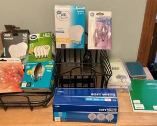 Lightbulbs, Stationery Desk Organizers