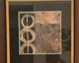 Modern Abstract Framed Wall Art