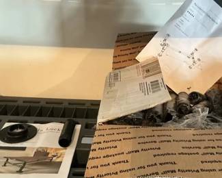 DIY Lockers Modern Industrial Coffee Table Kit Legs  Feet Only