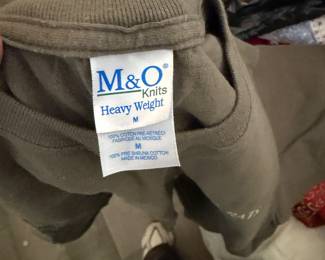 M&O knits- size M- tee