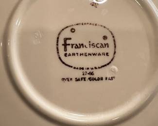 vintage Franciscan Desert Rose