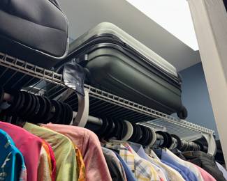 assorted mens clothing and travel